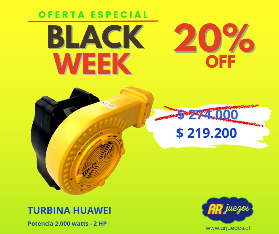 TURBINA 1500 WATTS 2 HP