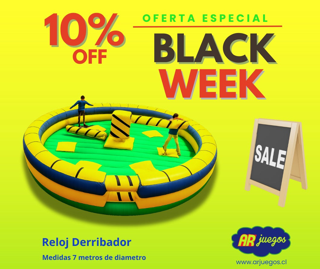 RELOJ DERRIBADOR 7 METROS DE DIAMETRO