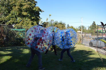 PELOTAS CHOCADORAS DIAMETRO 1.50MTS AZUL - Mi tienda