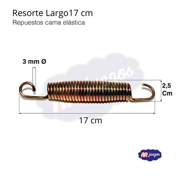 SET DE 10 RESORTES DE 18 CM - Mi tienda