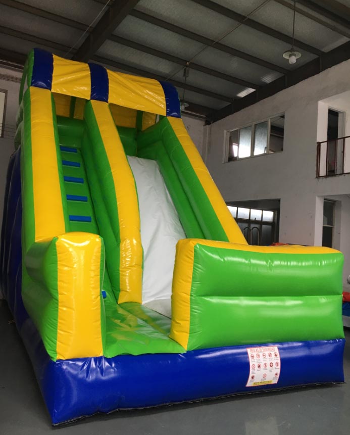 TOBOGAN INFLABLE AZUL VERDE