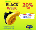 TURBINA 1500 WATTS 2 HP