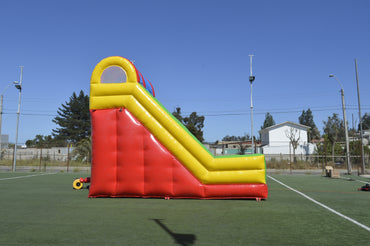 TOBOGAN INFLABLE ROJO AMARILLO