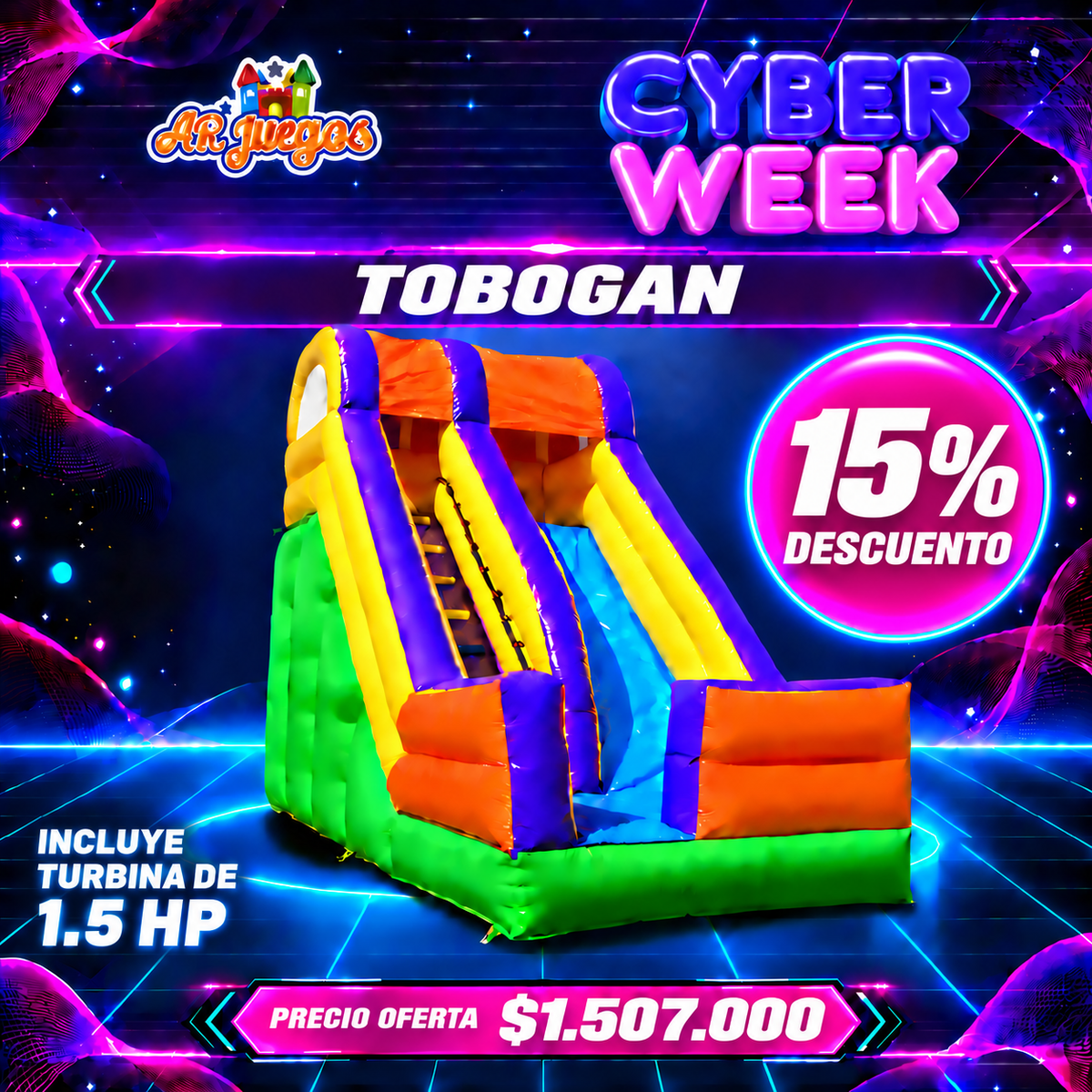 TOBOGAN VERDE - NARANJO
