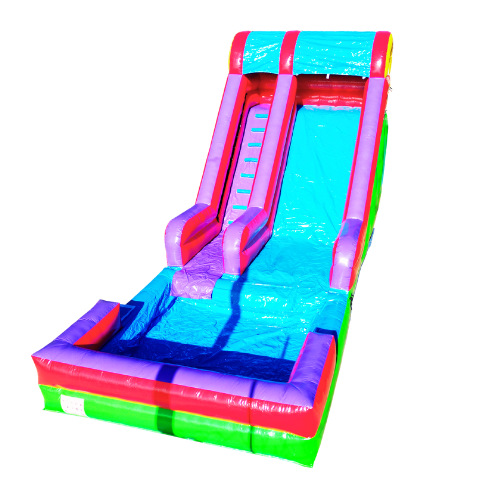 TOBOGAN CON PISCINA DESMONTABLE - MEDIDAS 9 LARGO  X 5 ANCHO X 3,5 ALTO