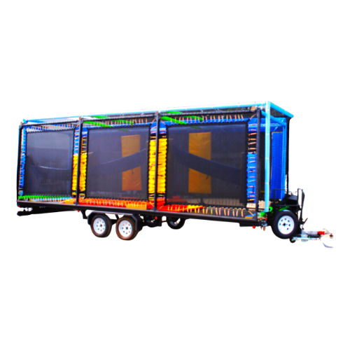 Trampoline Pak con Carro de Arrastre