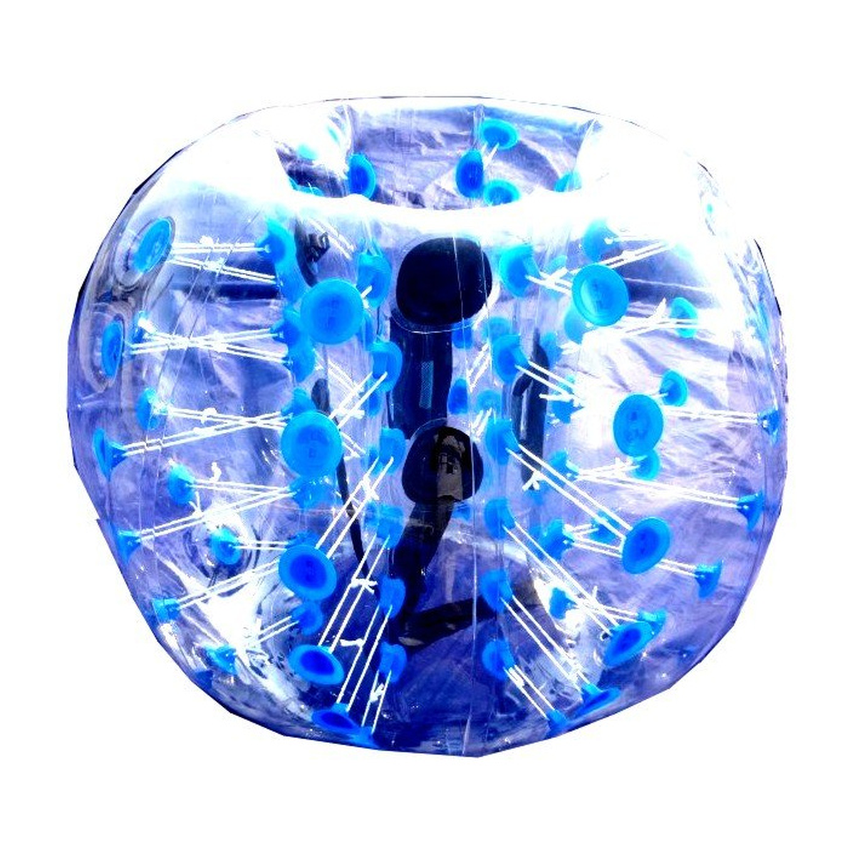 PELOTAS CHOCADORAS DIAMETRO 1.20MTS AZUL con fondo blanco