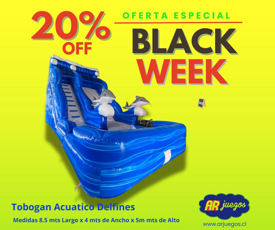 Tobogán Acuático Delfines