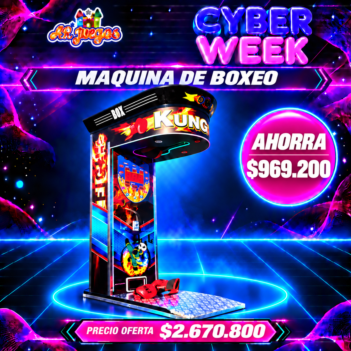 Máquina de box Cyber Week $2.670.800