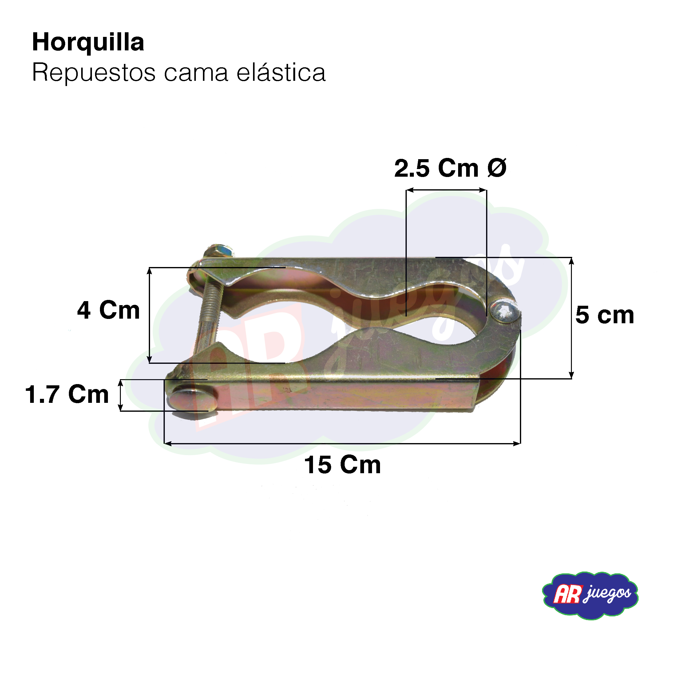 HORQUILLA PARA CAMA ELASTICA