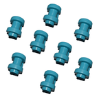 SET DE 8 TOPES CUBRE PILAR, PARA TUBO DE (2,5 CM) - Mi tienda