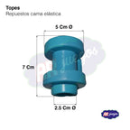 SET DE 8 TOPES CUBRE PILAR, PARA TUBO DE (2,5 CM) - Mi tienda