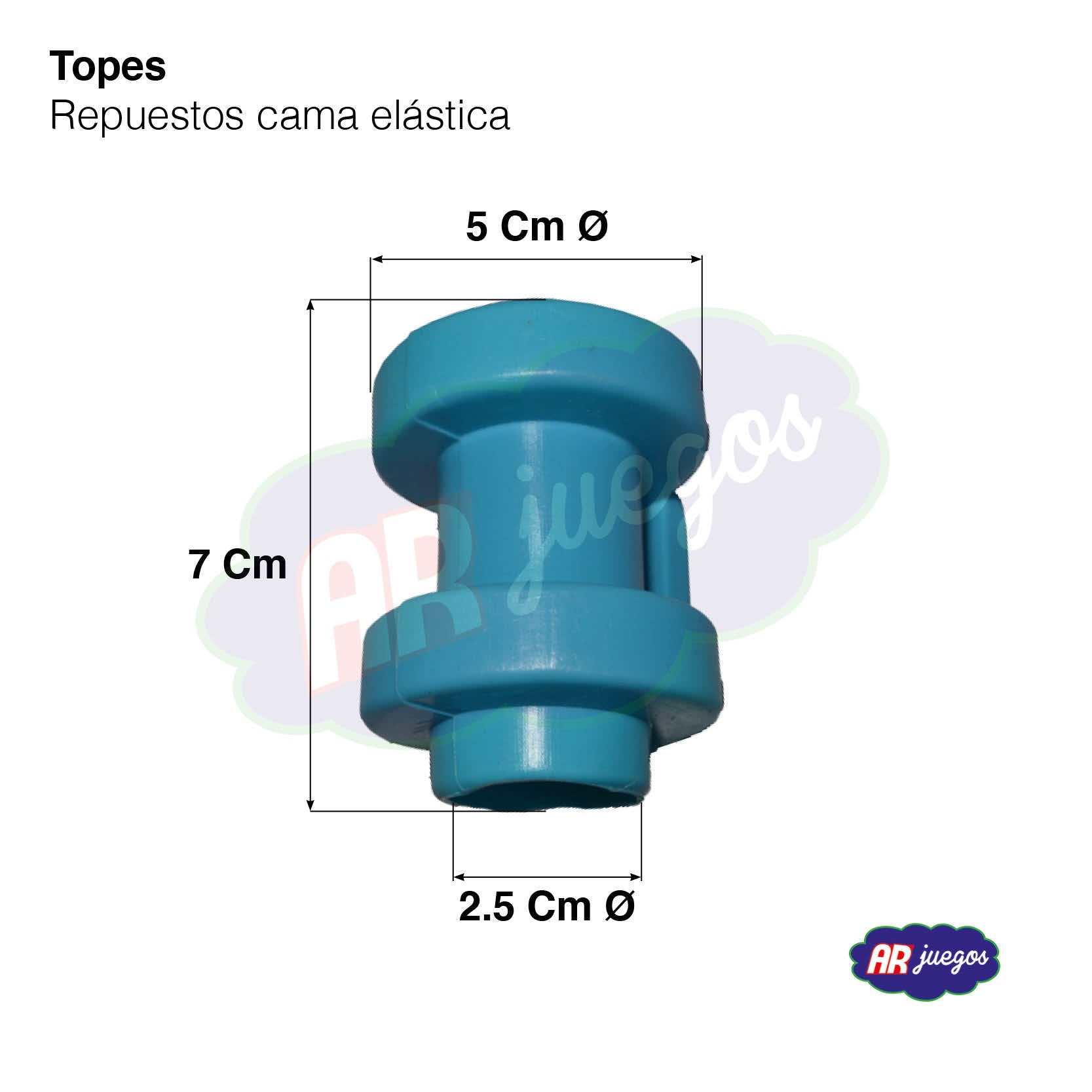 SET DE 8 TOPES CUBRE PILAR, PARA TUBO DE (2,5 CM) - Mi tienda
