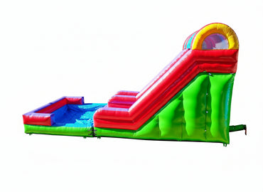 TOBOGAN CON PISCINA DESMONTABLE - MEDIDAS 9 LARGO X 5 ANCHO X 3,5 ALTO - Mi tienda